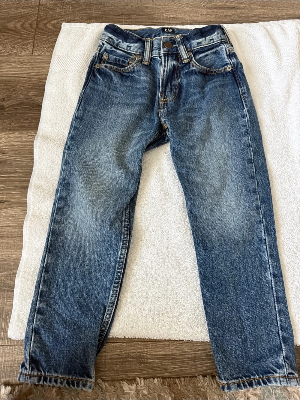 GAP Kids Medium Blue Straight-Leg Jeans
